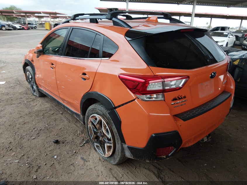 Vin: jf2gtanc8kh298642, lot: 46638923, subaru crosstrek 2.0i limited 20193