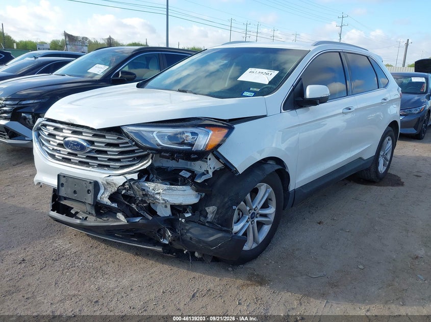 Vin: 2fmpk3j99lbb16867, lot: 46638937, ford edge sel 20202