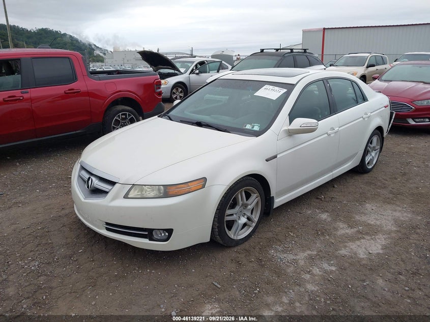 2008 Acura TL, Удар сзади, IAAI, VIN 19UUA66238A039800 — фото 2