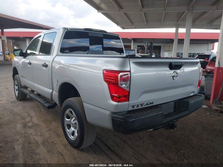Vin: 1n6aa1ek7hn576083, lot: 46638958, nissan titan s 20173