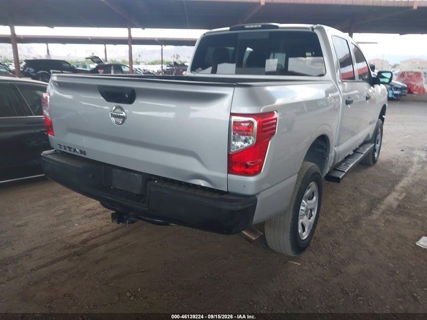 Vin: 1n6aa1ek7hn576083, lot: 46638958, nissan titan s 20174