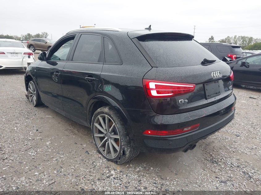 Vin: wa1eccfs9jr028913, lot: 46638960, audi q3 2.0t premium/2.0t sport premium 20183