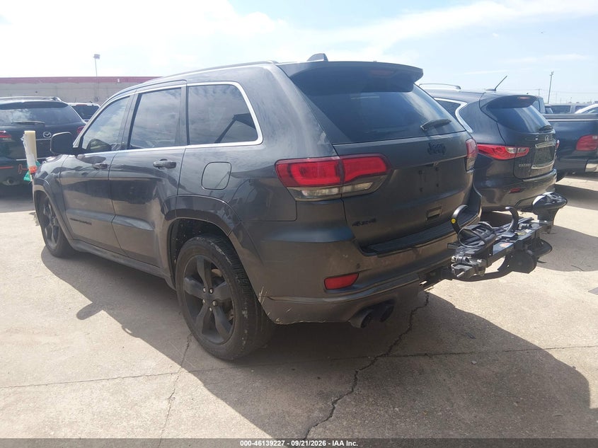 Vin: 1c4rjfct7gc376989, lot: 46638961, jeep grand cherokee high altitude 20163