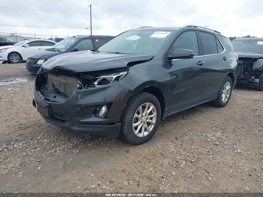 2019 Chevrolet Equinox Lt, Front End, IAAI, VIN 2GNAXUEV4K6194321 — photo 2
