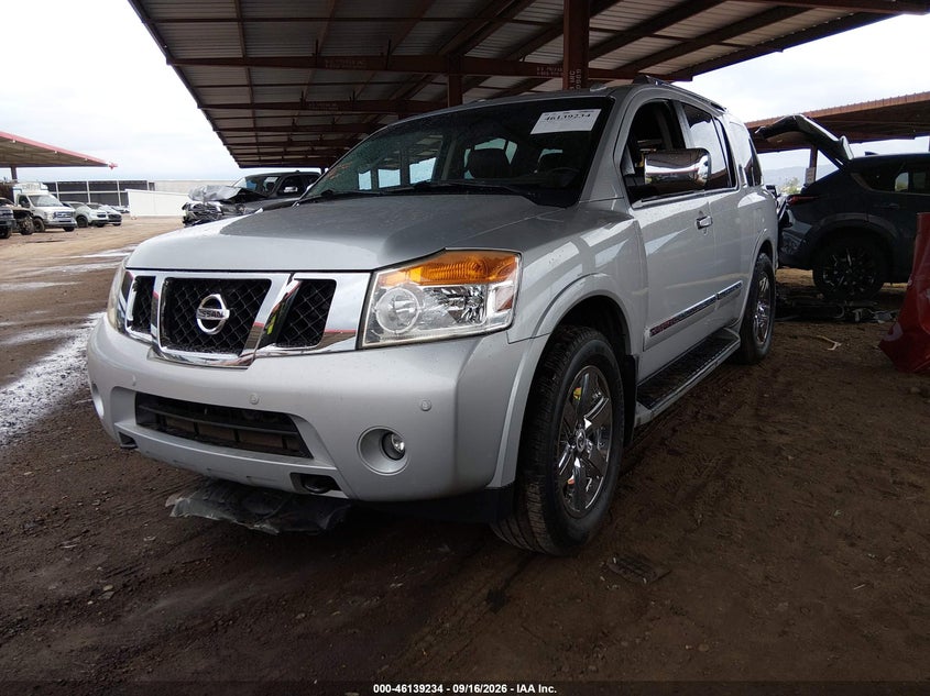 Vin: 5n1aa0nc8cn601437, lot: 46638968, nissan armada platinum 20122