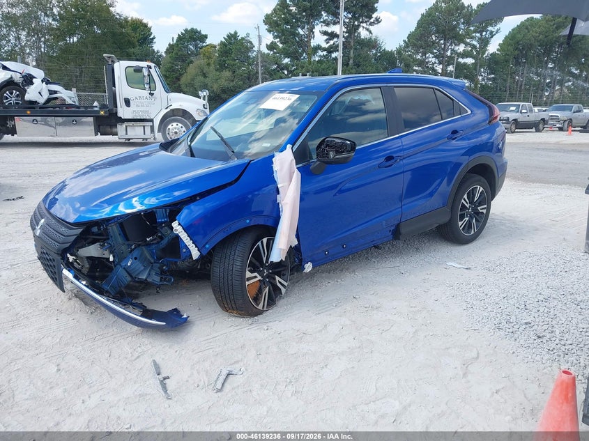 Vin: ja4atwaa4tz033714, lot: 46638970, mitsubishi eclipse cross black edition s-awc/se s-awc/sel s-awc 20262