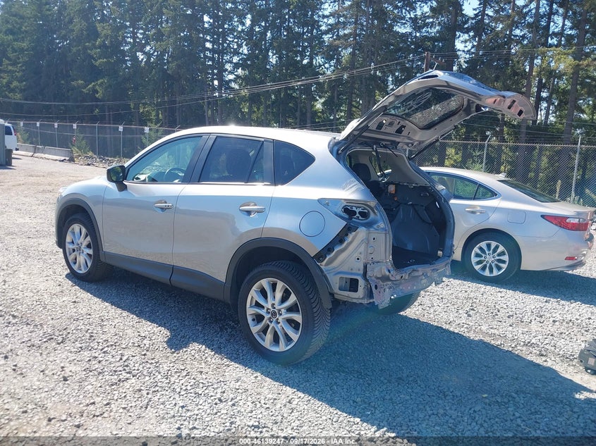 Vin: jm3ke4dy7f0469720, lot: 46638981, mazda cx-5 grand touring 20153