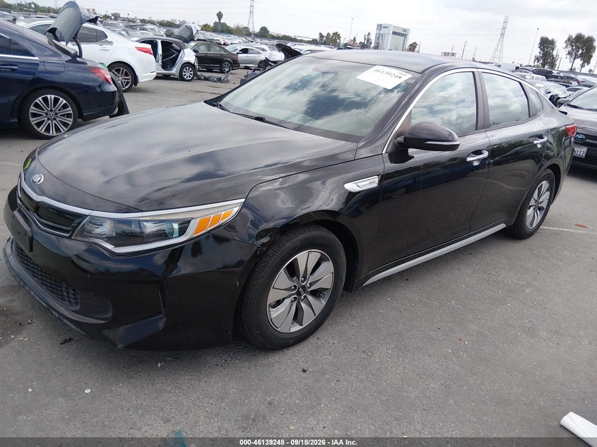 2017 KIA OPTIMA HYBRID auction photo 2