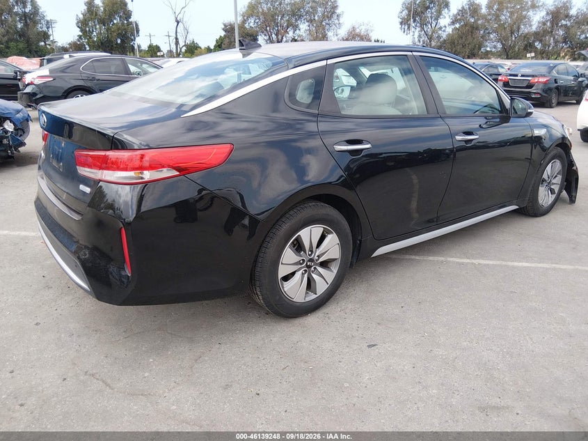 2017 KIA OPTIMA HYBRID auction photo 4