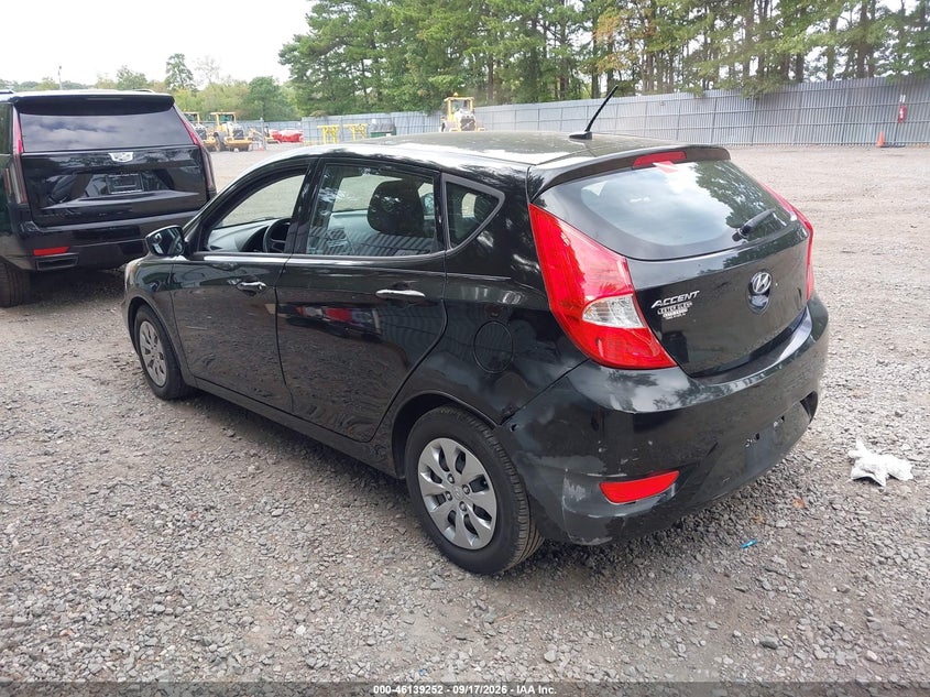 2015 HYUNDAI ACCENT auction photo 3