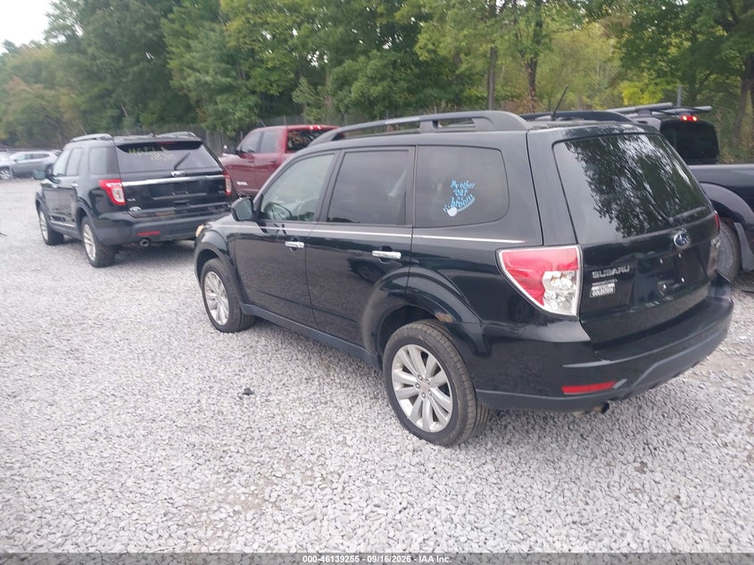 2012 SUBARU FORESTER auction photo 3