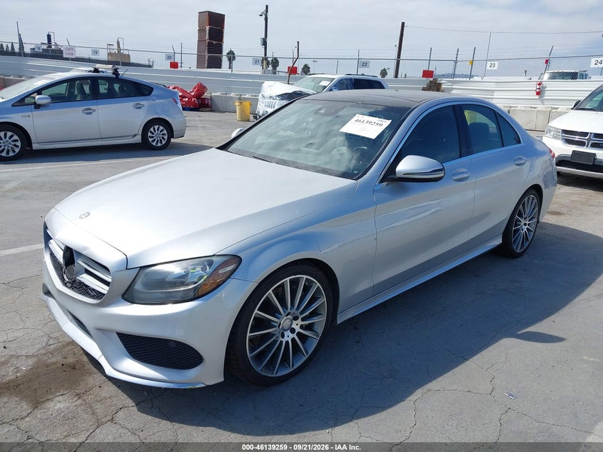 Vin: 55swf4jbxgu151003, lot: 46638993, mercedes-benz c 300 sport 20162