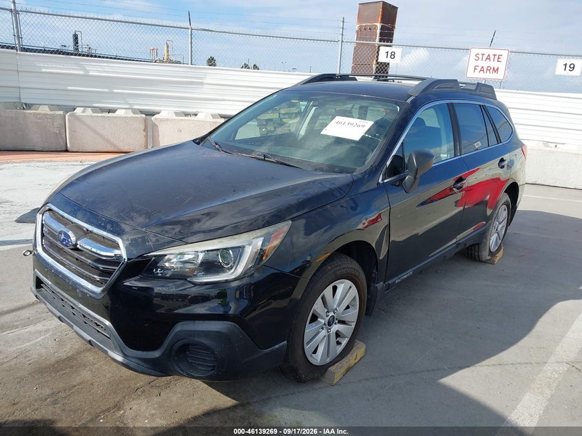 Vin: 4s4bsaac0j3309433, lot: 46639003, subaru outback 2.5i 20182