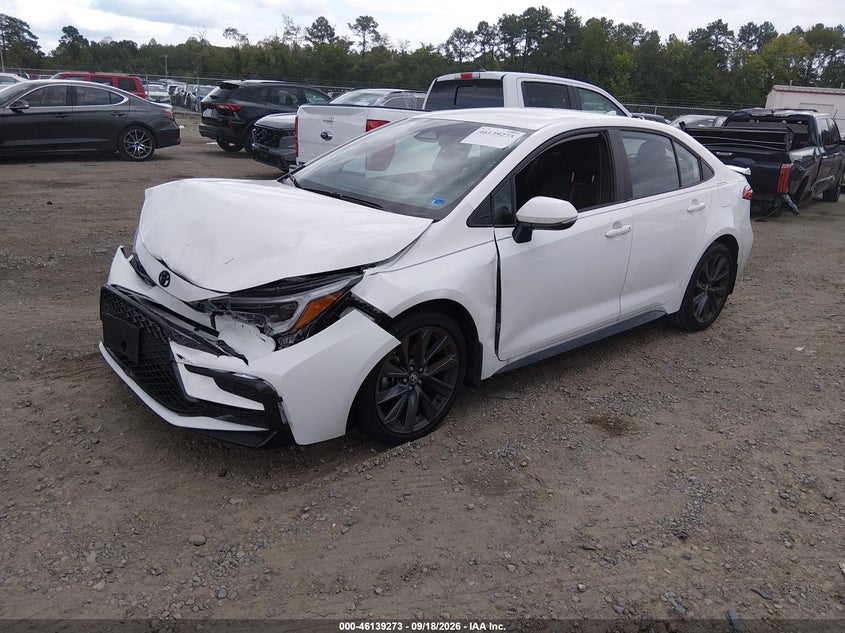 Vin: 5yfs4mce1sp246270, lot: 46639007, toyota corolla se 20252
