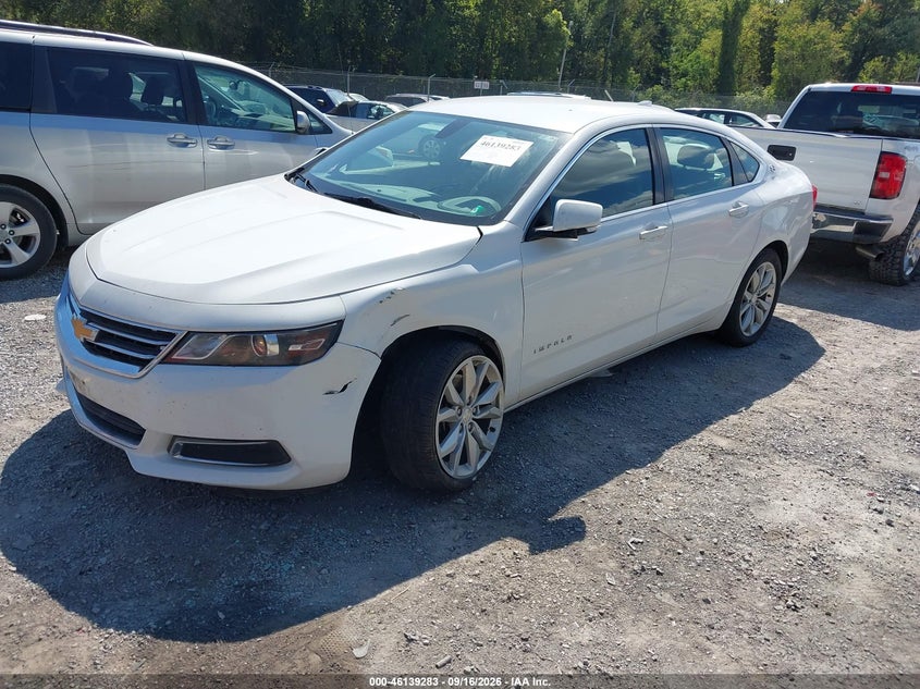 Vin: 2g1115s39g9105778, lot: 46639017, chevrolet impala 2lt 20162