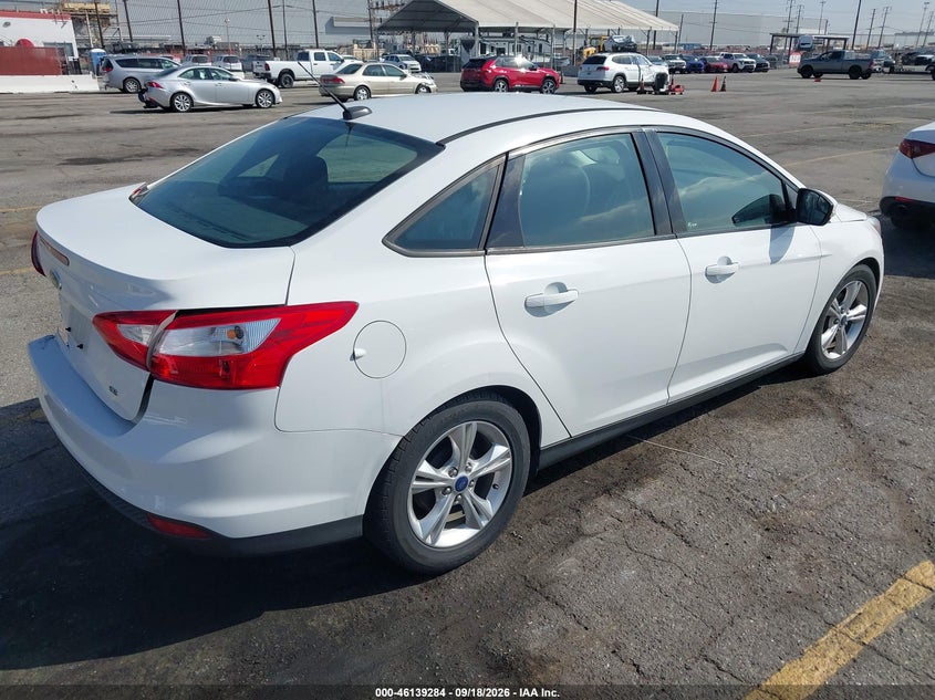 Vin: 1fadp3f29el271271, lot: 46639018, ford focus se 20144