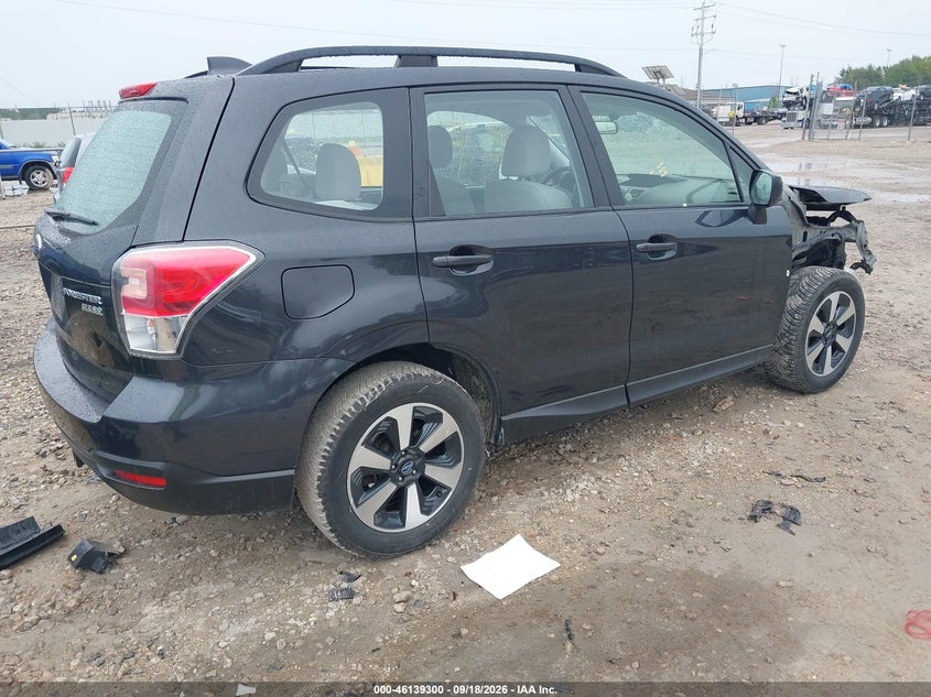 Vin: jf2sjabc3hh575971, lot: 46639033, subaru forester 2.5i 20174