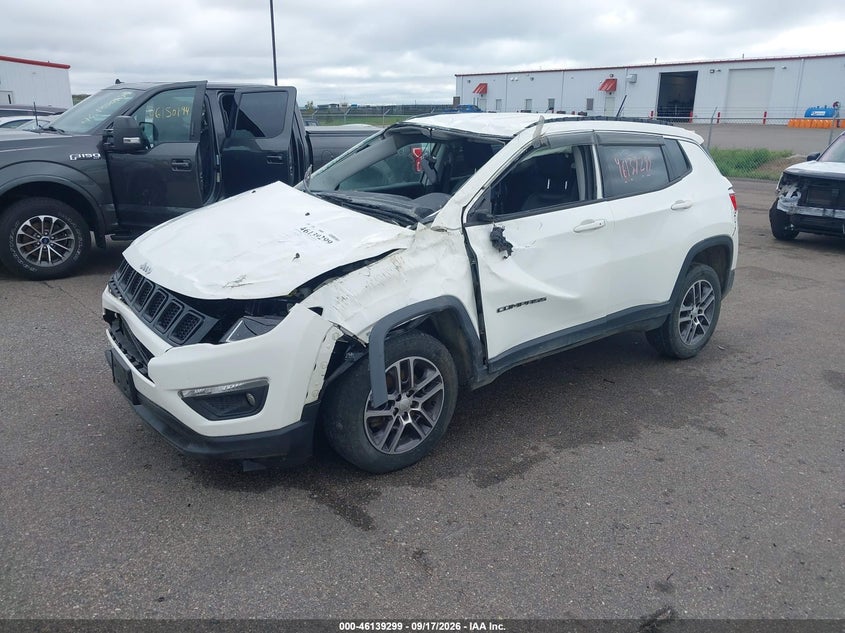 Vin: 3c4njdbb2ht631663, lot: 46639034, jeep new compass latitude 4x4 20172