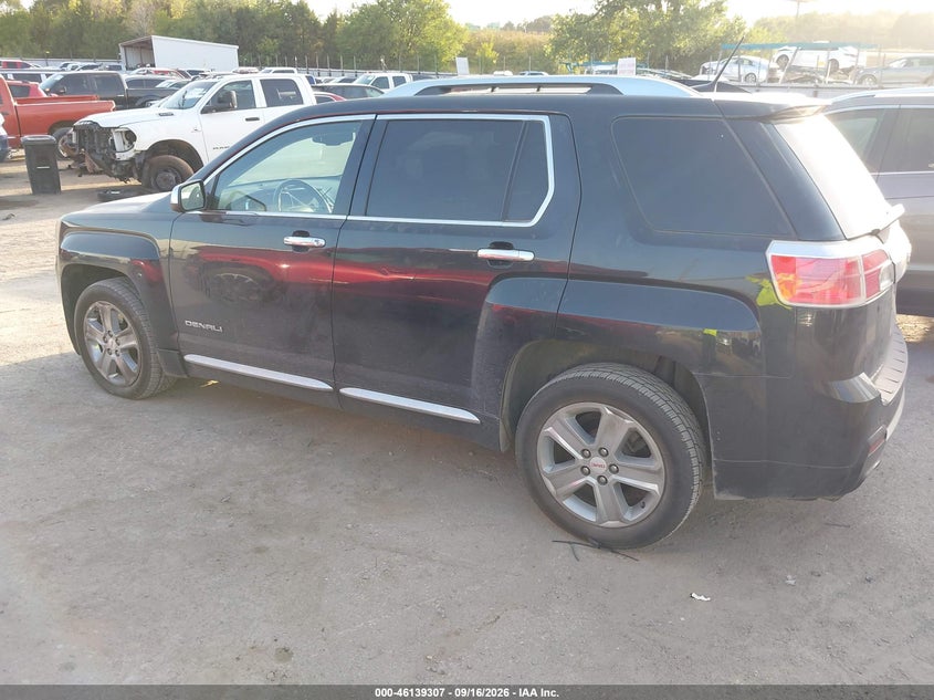 Vin: 2gkalyek6d6355146, lot: 46639041, gmc terrain denali 20133