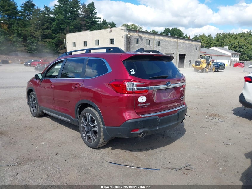 Vin: 4s4wmaud7p3416181, lot: 46639054, subaru ascent limited 20233