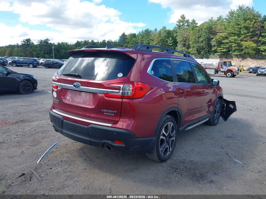 Vin: 4s4wmaud7p3416181, lot: 46639054, subaru ascent limited 20234