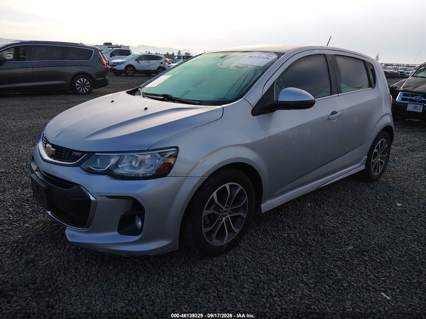 Vin: 1g1jd6sg3h4125979, lot: 46639063, chevrolet sonic lt auto 20172