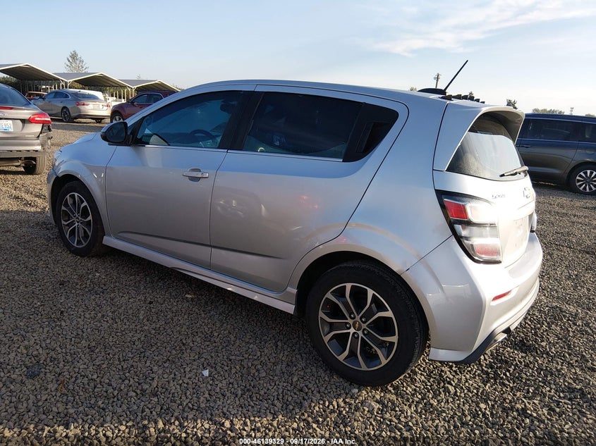 Vin: 1g1jd6sg3h4125979, lot: 46639063, chevrolet sonic lt auto 20173