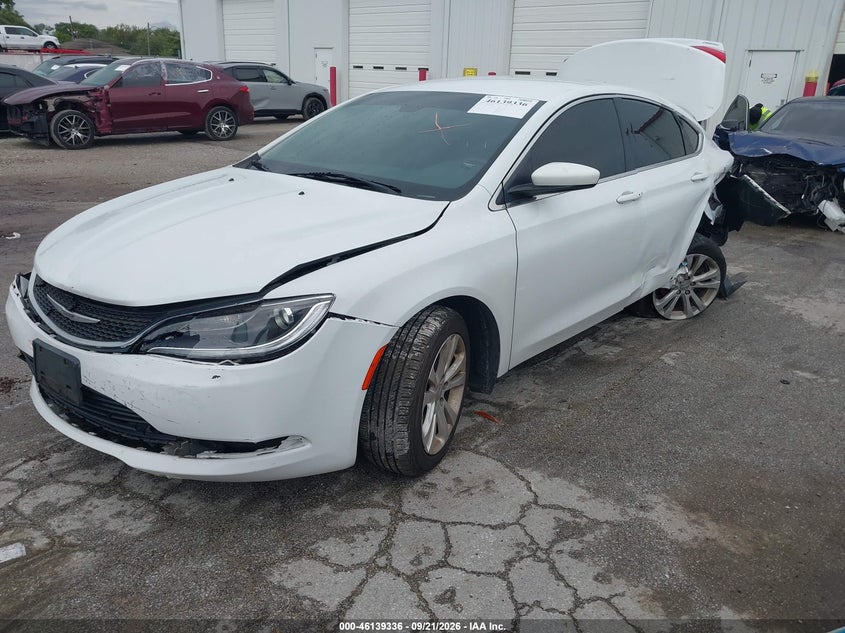 Vin: 1c3cccfb4hn508229, lot: 46639071, chrysler 200 touring 20172