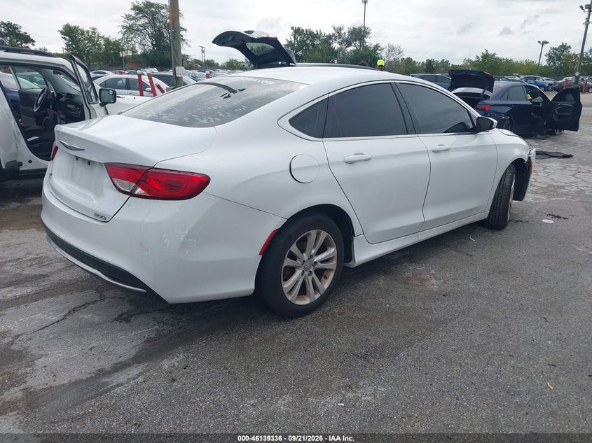 Vin: 1c3cccfb4hn508229, lot: 46639071, chrysler 200 touring 20174