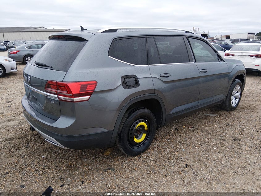Vin: 1v2wr2ca9kc533352, lot: 46639072, volkswagen atlas 3.6l v6 se w/technology 20194