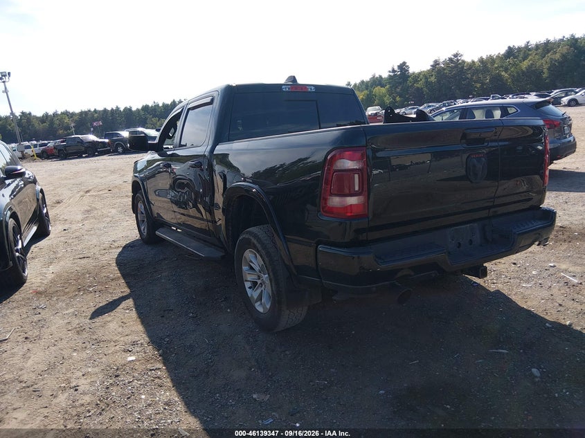 Vin: 1c6srfjt2kn913348, lot: 46639081, ram 1500 laramie  4x4 5'7 box 20193