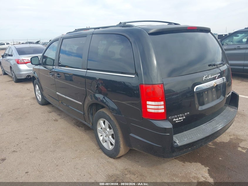 Vin: 2a4rr5d13ar404389, lot: 46639092, chrysler town & country touring 20103