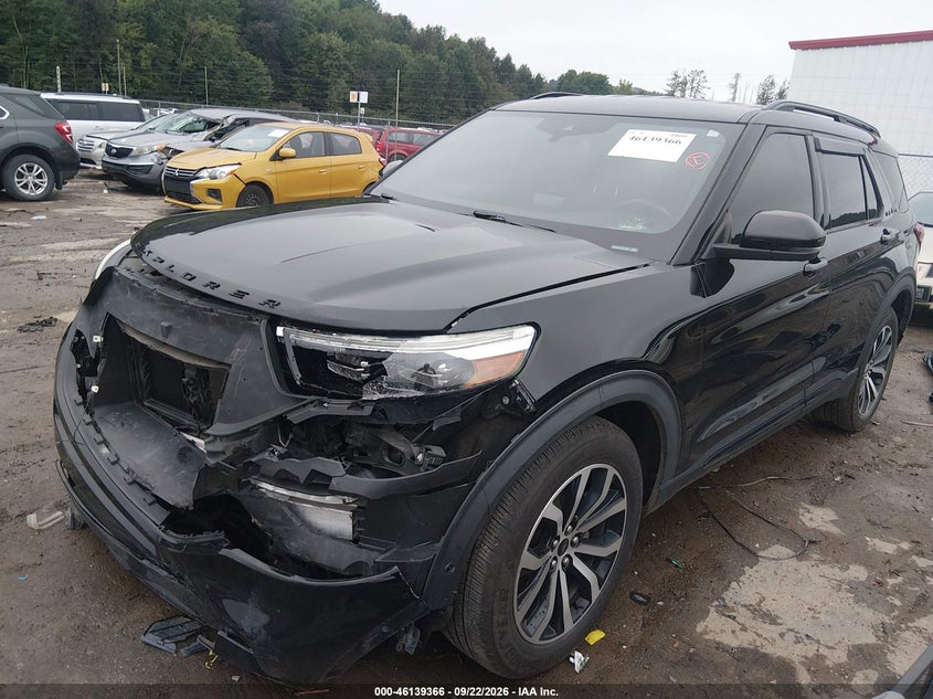 Vin: 1fm5k8gc1lga81421, lot: 46639100, ford explorer st 20202