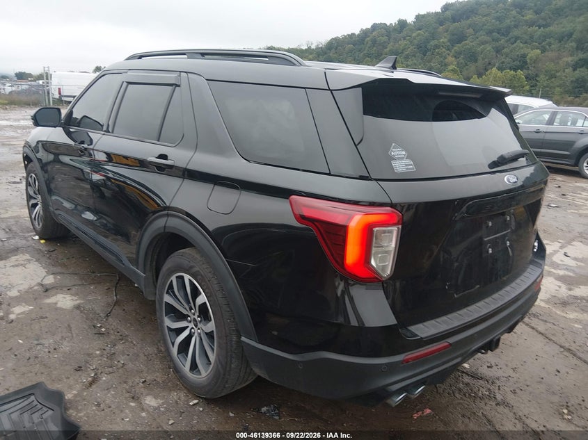 Vin: 1fm5k8gc1lga81421, lot: 46639100, ford explorer st 20203
