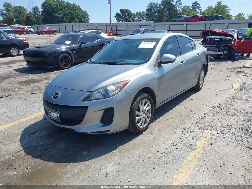 Vin: jm1bl1vp0d1780223, lot: 46639148, mazda mazda3 i touring 20132