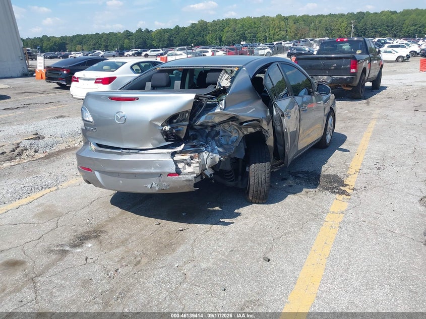 Vin: jm1bl1vp0d1780223, lot: 46639148, mazda mazda3 i touring 20134