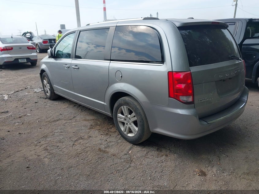 Vin: 2c4rdgcg9jr240717, lot: 46639154, dodge grand caravan sxt 20183
