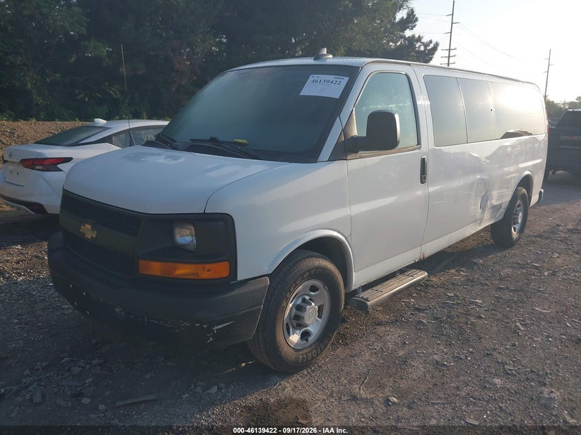 Vin: 1gazgnfg3g1209847, lot: 46639156, chevrolet express 3500 ls 20162