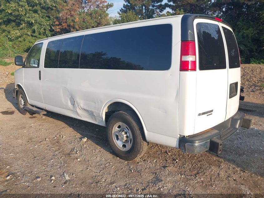 Vin: 1gazgnfg3g1209847, lot: 46639156, chevrolet express 3500 ls 20163