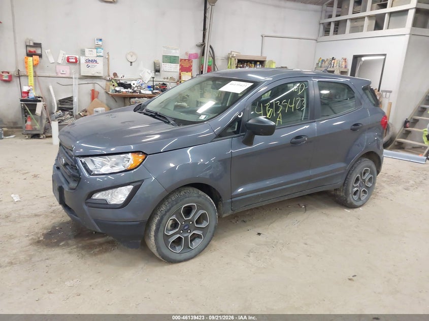 Vin: maj6s3fl3mc452008, lot: 46639157, ford ecosport s 20212