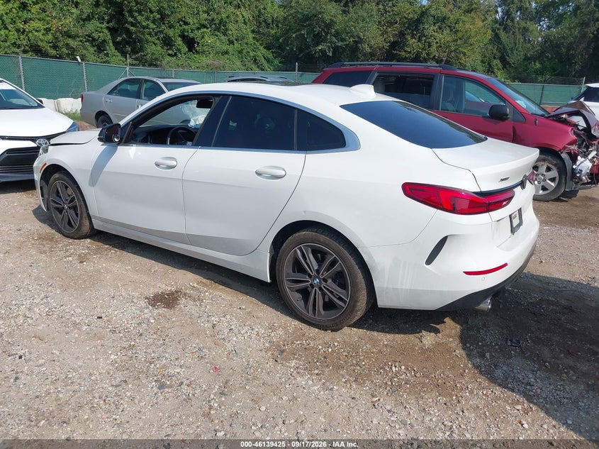 Vin: wba73ak05m7h71186, lot: 46639159, bmw 228i gran coupe xdrive 20213