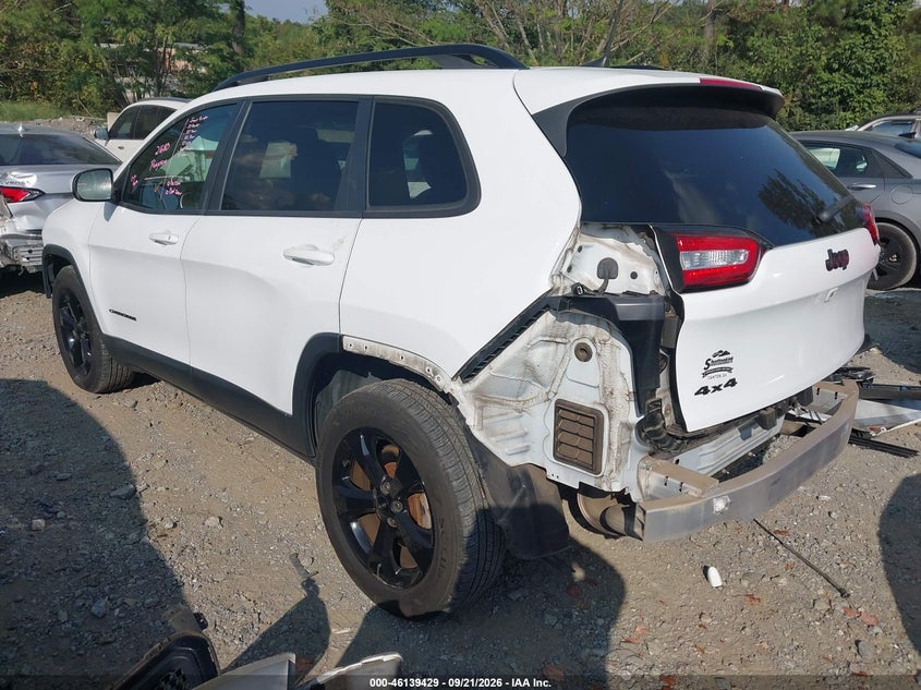 Vin: 1c4pjmcx9jd503130, lot: 46639163, jeep cherokee latitude 4x4 20183
