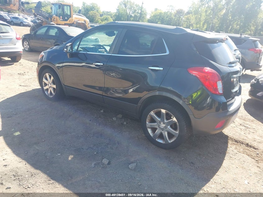 Vin: kl4cjdsb2eb616420, lot: 46639185, buick encore premium 20143
