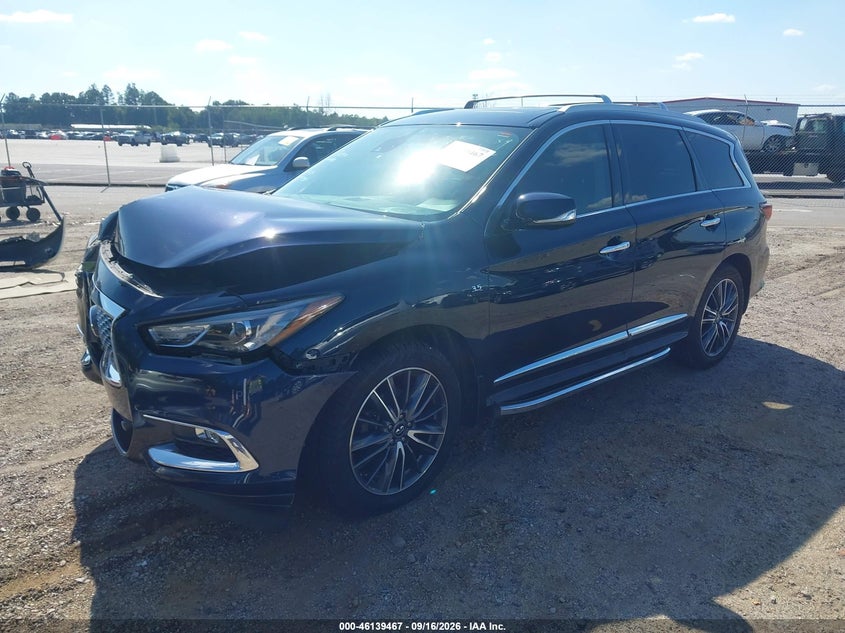 Vin: 5n1dl0mn5hc549990, lot: 46639201, infiniti qx60 20172