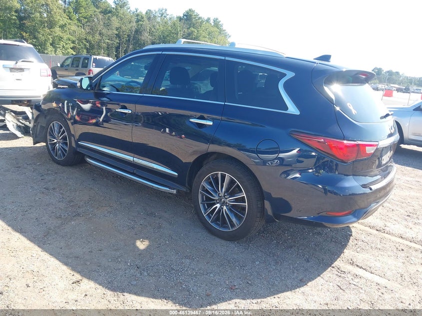 Vin: 5n1dl0mn5hc549990, lot: 46639201, infiniti qx60 20173