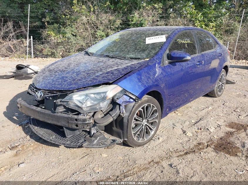 Vin: 5yfburhe9fp244830, lot: 46639210, toyota corolla s plus 20152