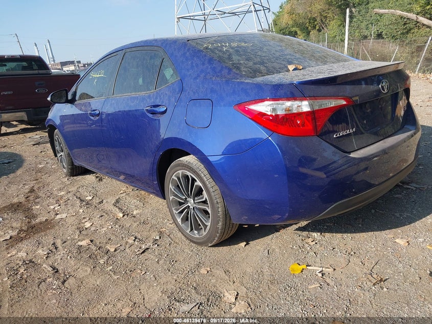 Vin: 5yfburhe9fp244830, lot: 46639210, toyota corolla s plus 20153