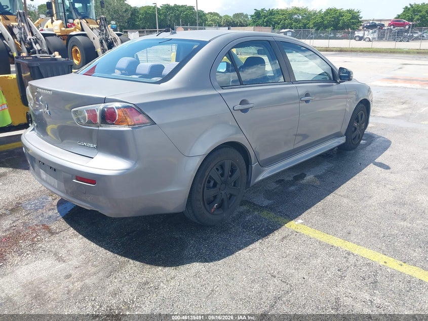Vin: ja32u2fu5fu003804, lot: 46639225, mitsubishi lancer es 20154