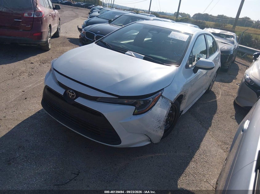 Vin: 5yfb4mde6tp420382, lot: 46639228, toyota corolla le 20262