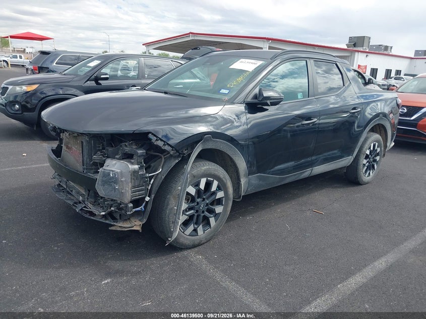 2025 Hyundai Santa Cruz Sel, Front End, IAAI, VIN 5NTJB4DE9SH127929 — photo 2